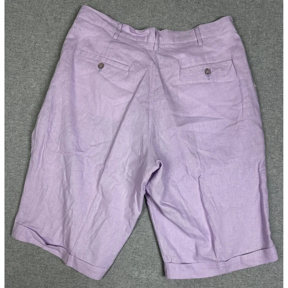 NWT Linen Rayon Shorts Mens 36 14